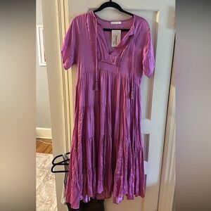 Karlie Lavender Boho Dress